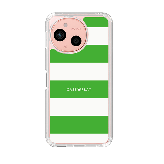 Slim Protection Case［ Big Border - Green ］