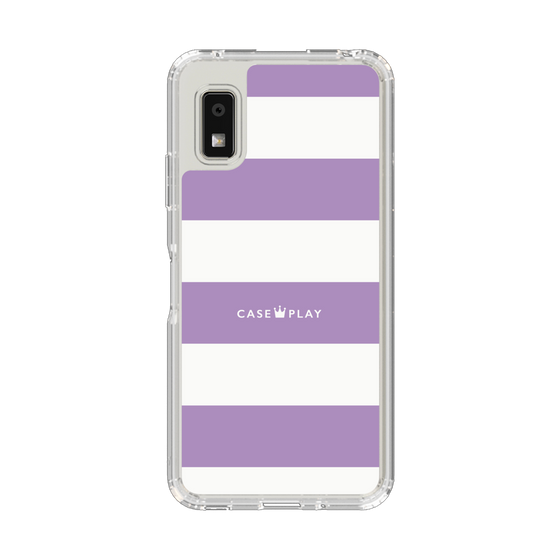 Slim Protection Case［ Big Border - Purple ］