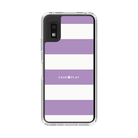 Slim Protection Case［ Big Border - Purple ］