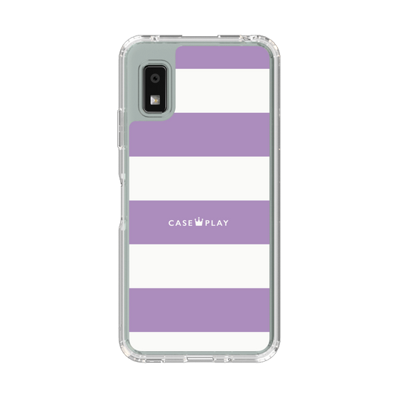 Slim Protection Case［ Big Border - Purple ］
