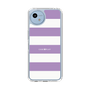 Slim Protection Case［ Big Border - Purple ］