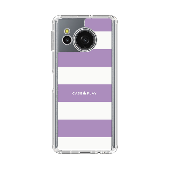 Slim Protection Case［ Big Border - Purple ］