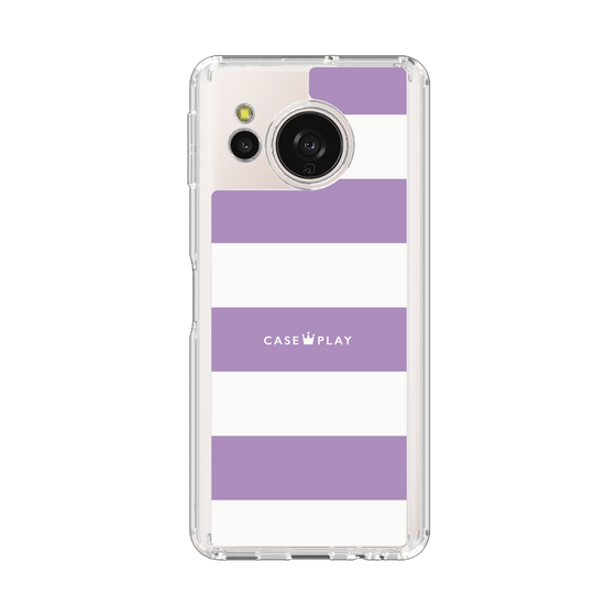 Slim Protection Case［ Big Border - Purple ］