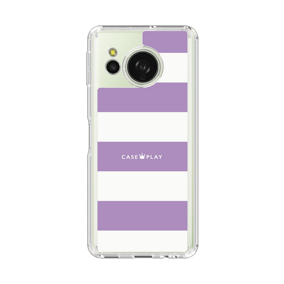 Slim Protection Case［ Big Border - Purple ］