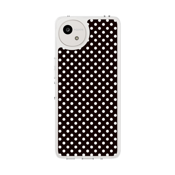 Slim Protection Case［ Small Dot - Black ］