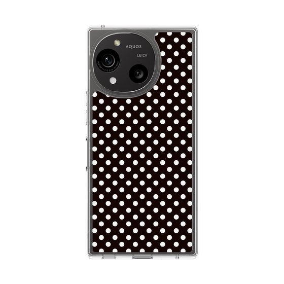 Slim Protection Case［ Small Dot - Black ］