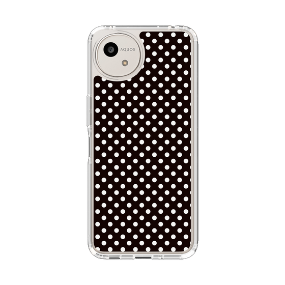 Slim Protection Case［ Small Dot - Black ］