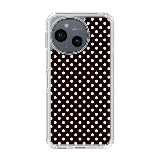 Slim Protection Case［ Small Dot - Black ］
