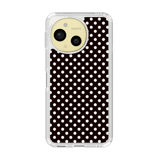 Slim Protection Case［ Small Dot - Black ］