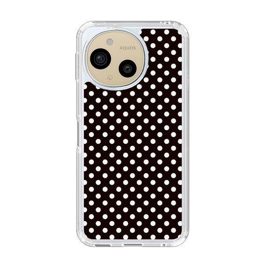 Slim Protection Case［ Small Dot - Black ］