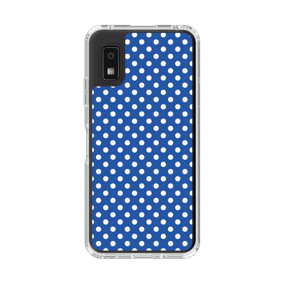 Slim Protection Case［ Small Dot - Blue ］