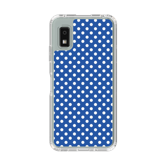 Slim Protection Case［ Small Dot - Blue ］