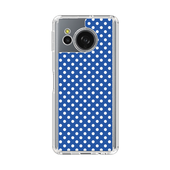 Slim Protection Case［ Small Dot - Blue ］