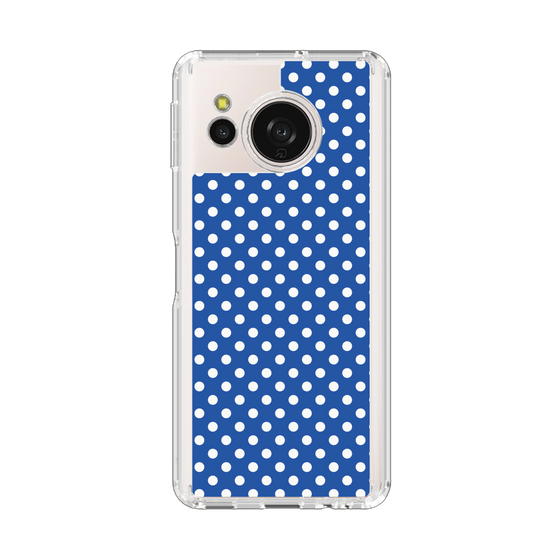 Slim Protection Case［ Small Dot - Blue ］