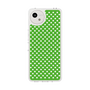 Slim Protection Case［ Small Dot - Green ］