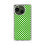 Slim Protection Case［ Small Dot - Green ］