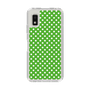Slim Protection Case［ Small Dot - Green ］