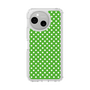 Slim Protection Case［ Small Dot - Green ］
