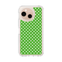 Slim Protection Case［ Small Dot - Green ］