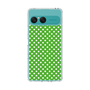 Slim Protection Case［ Small Dot - Green ］