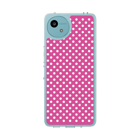 Slim Protection Case［ Small Dot - Pink ］