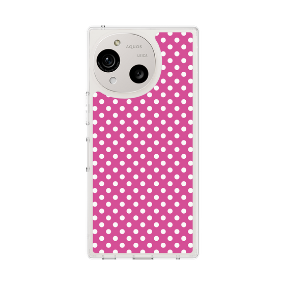 Slim Protection Case［ Small Dot - Pink ］