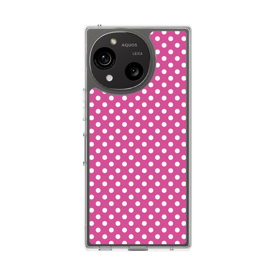 Slim Protection Case［ Small Dot - Pink ］