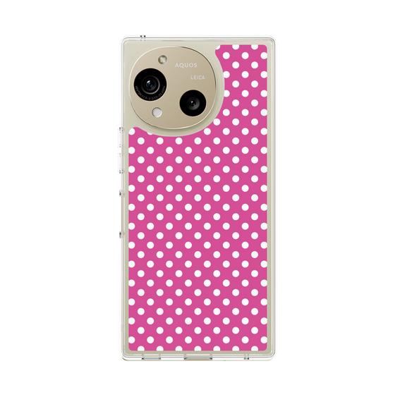 Slim Protection Case［ Small Dot - Pink ］