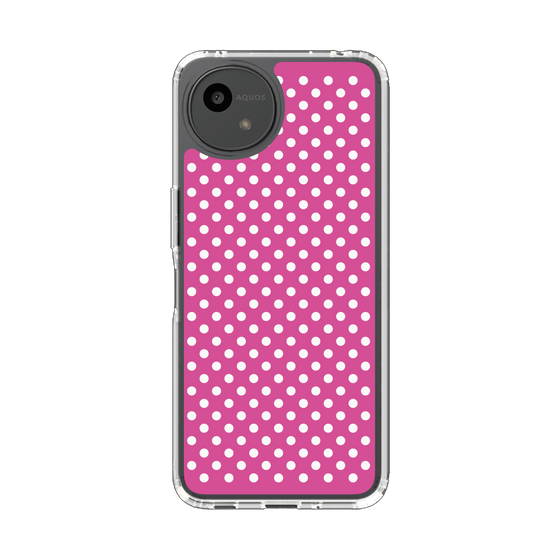 Slim Protection Case［ Small Dot - Pink ］