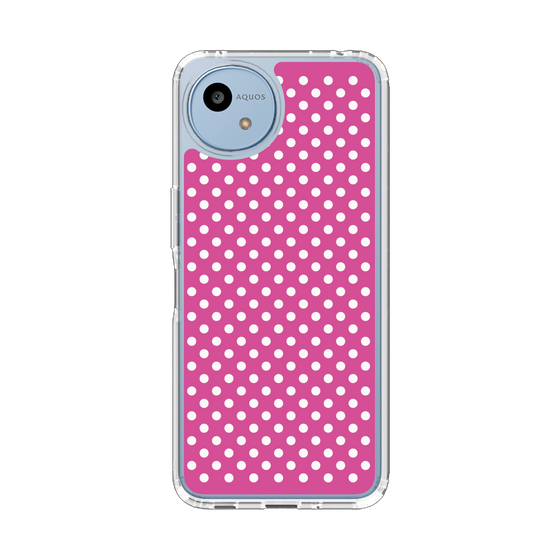 Slim Protection Case［ Small Dot - Pink ］