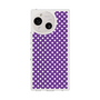 Slim Protection Case［ Small Dot - Purple ］