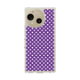 Slim Protection Case［ Small Dot - Purple ］