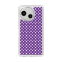 Slim Protection Case［ Small Dot - Purple ］