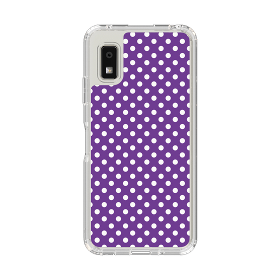 Slim Protection Case［ Small Dot - Purple ］