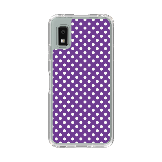 Slim Protection Case［ Small Dot - Purple ］
