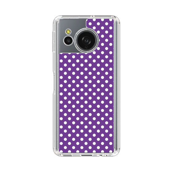 Slim Protection Case［ Small Dot - Purple ］