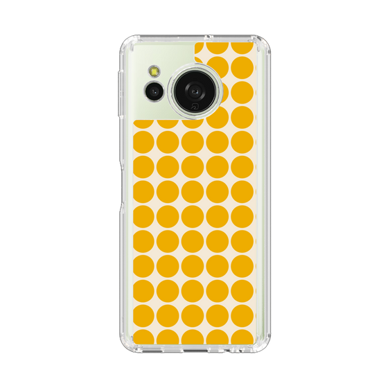 Slim Protection Case［ Big Dot - Yellow ］