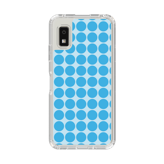 Slim Protection Case［ Big Dot - Blue ］