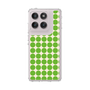 Slim Protection Case［ Big Dot - Green ］