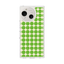 Slim Protection Case［ Big Dot - Green ］
