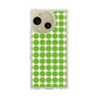 Slim Protection Case［ Big Dot - Green ］