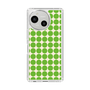 Slim Protection Case［ Big Dot - Green ］
