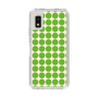 Slim Protection Case［ Big Dot - Green ］