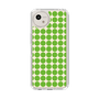 Slim Protection Case［ Big Dot - Green ］