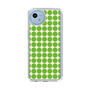 Slim Protection Case［ Big Dot - Green ］