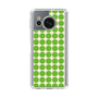 Slim Protection Case［ Big Dot - Green ］