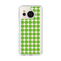 Slim Protection Case［ Big Dot - Green ］