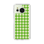 Slim Protection Case［ Big Dot - Green ］
