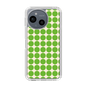 Slim Protection Case［ Big Dot - Green ］