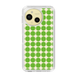 Slim Protection Case［ Big Dot - Green ］